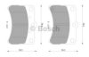 BOSCH 0 986 AB2 452 Brake Pad Set, disc brake